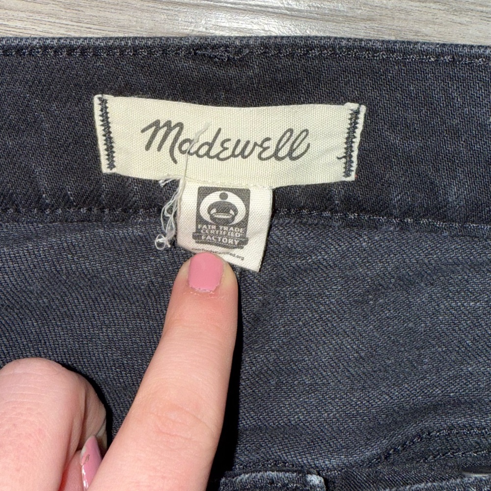 Madewell Black Mid-Rise Perfect Vintage Jean - Picture 5 of 7